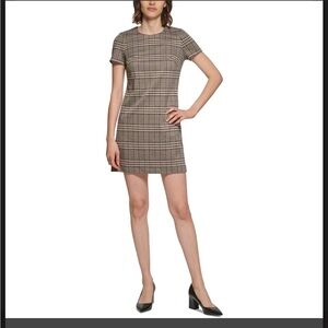 Calvin Klein Work short sheath dress size 0P